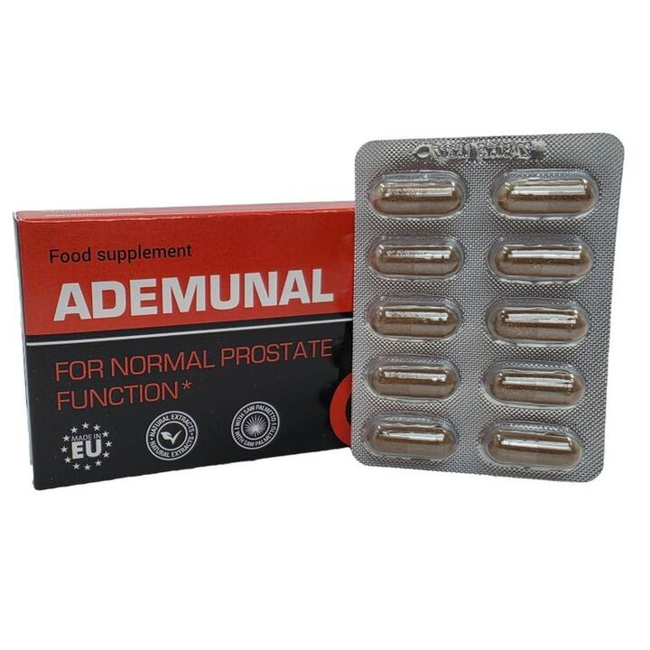 Adémunal Verpakung a Kapselen